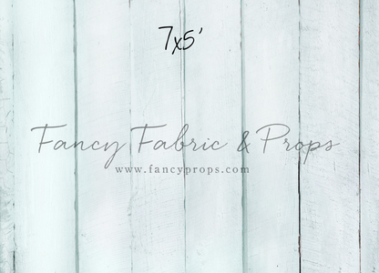 Dreamy Blue Wood Planks Mat Floor