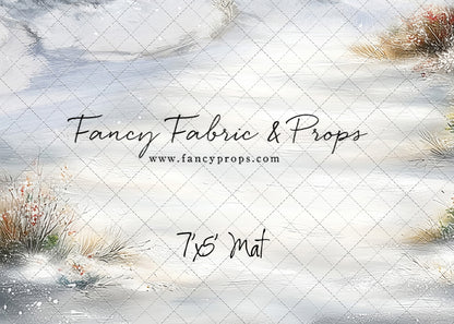 Country Winter Snow - Mat Floor