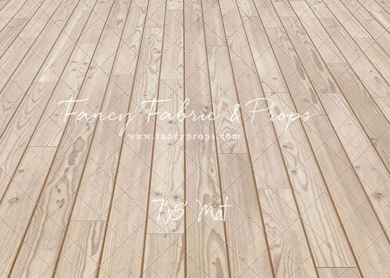 Whitewashed Wood - Mat Floor