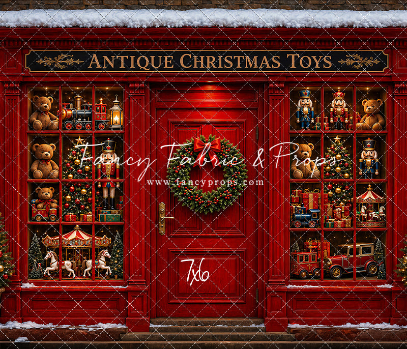 Antique Christmas Toy Store - with Sweep Option