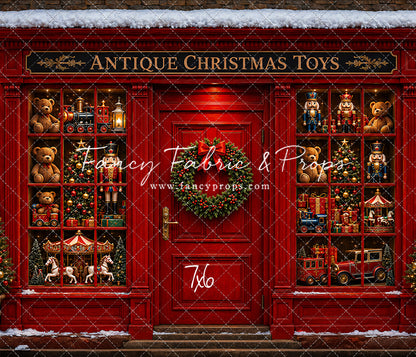Antique Christmas Toy Store - with Sweep Option