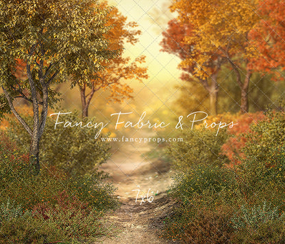 Autumn Forest Path - With Sweep Option