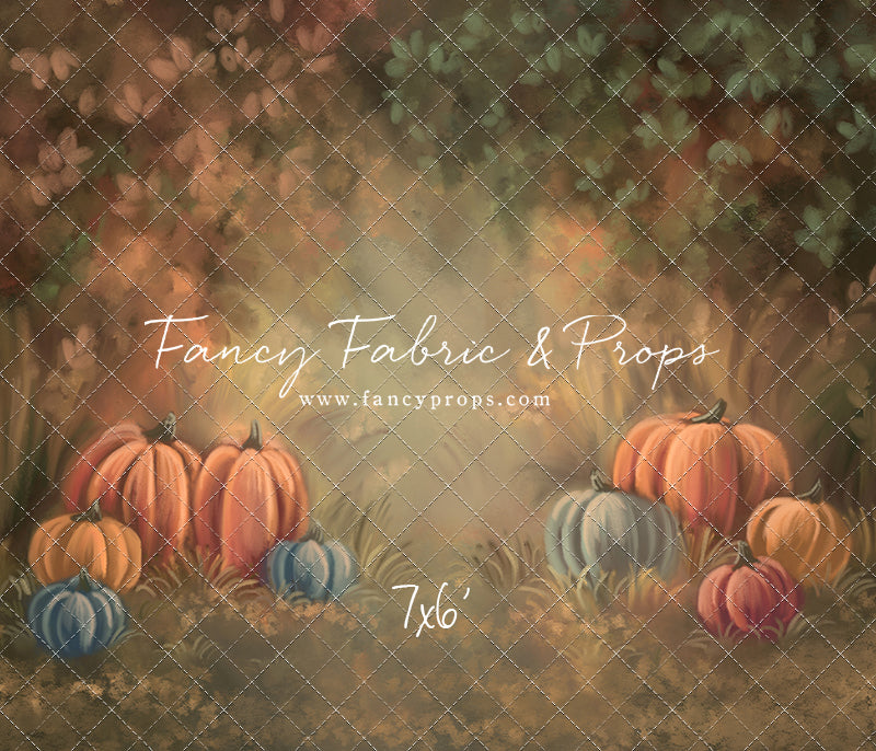 Autumn Pumpkin Paradise - With Sweep Option