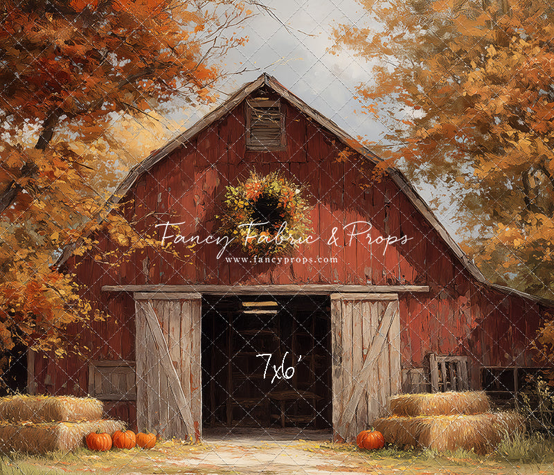 Autumn At Red Oak Farm - with Sweep Option