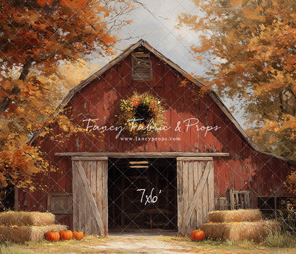 Autumn At Red Oak Farm - with Sweep Option