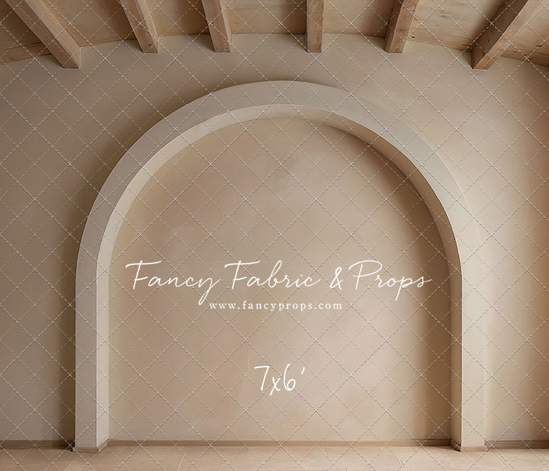 Beige Elegant Arch - Tile Floor - With Sweep Option