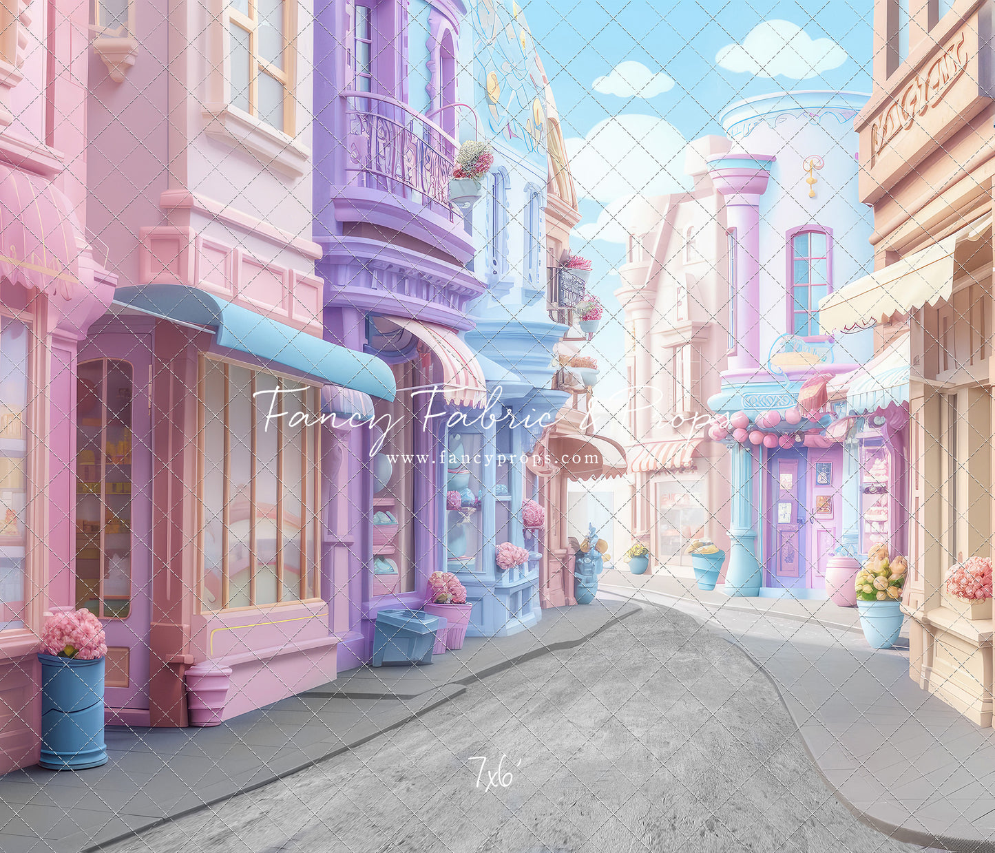 Birthday Boulevard Street - With Sweep Option