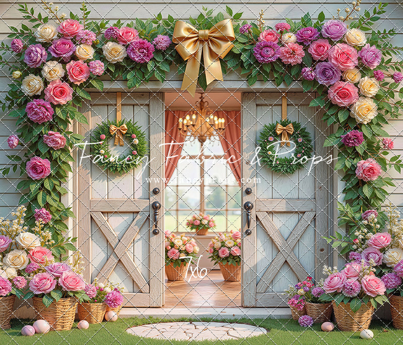 Blooming Bunny Barn - With Sweep Option