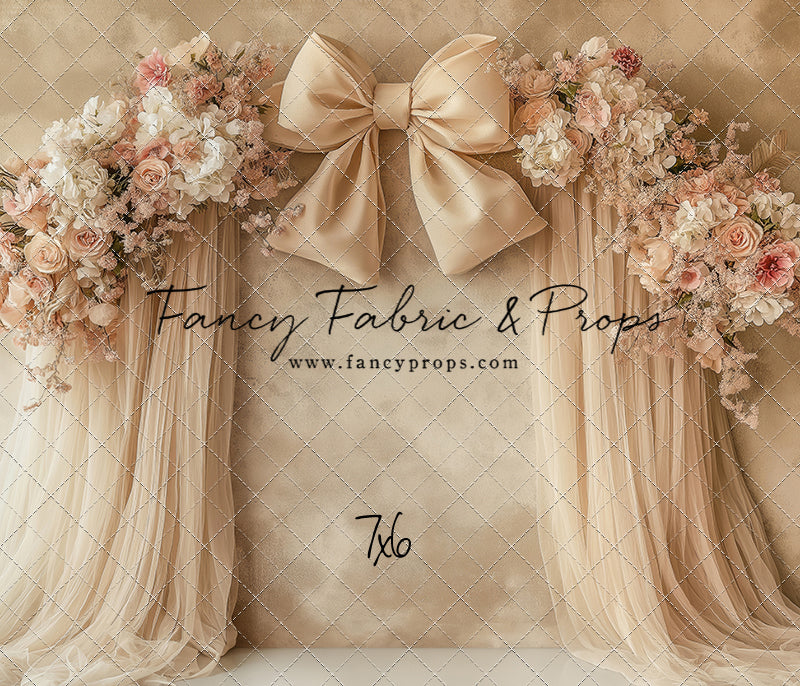 Blush Bow Harmony  - With Sweep Option