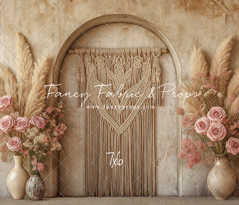 Bohemian Rose - With Sweep Option