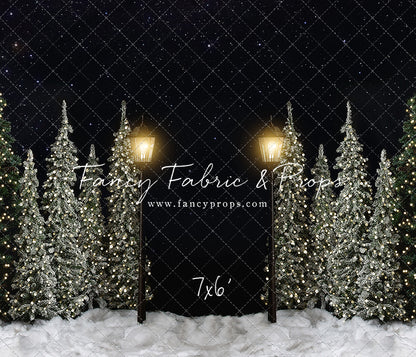 Christmas Forest Path