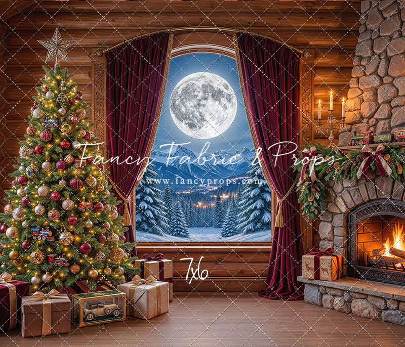 Christmas Moon - With Sweep Option