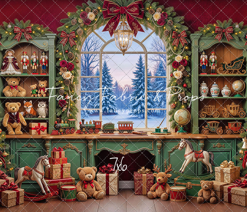 Christmas Toy Cabinet - with Sweep Option
