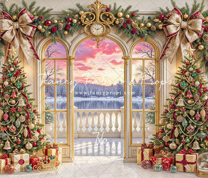 Christmas At Sunset Lake - with Sweep Option