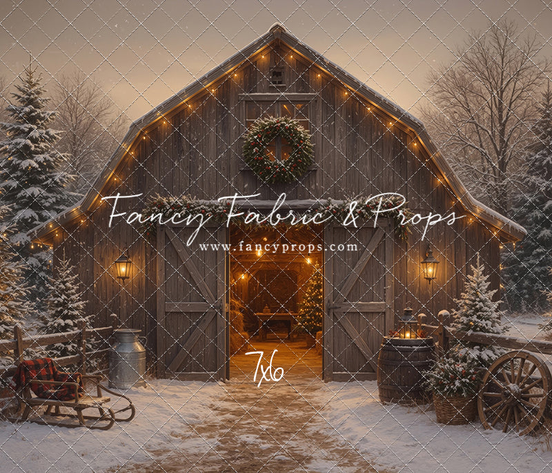 Christmas In The Timber Barn - with Sweep Option