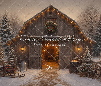 Christmas In The Timber Barn - with Sweep Option