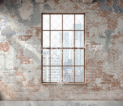 City Brick Canvas - With Sweep Option