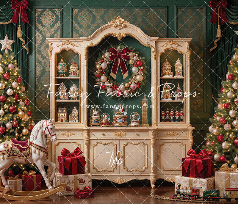 Classic Christmas Cabinet - With Sweep Option