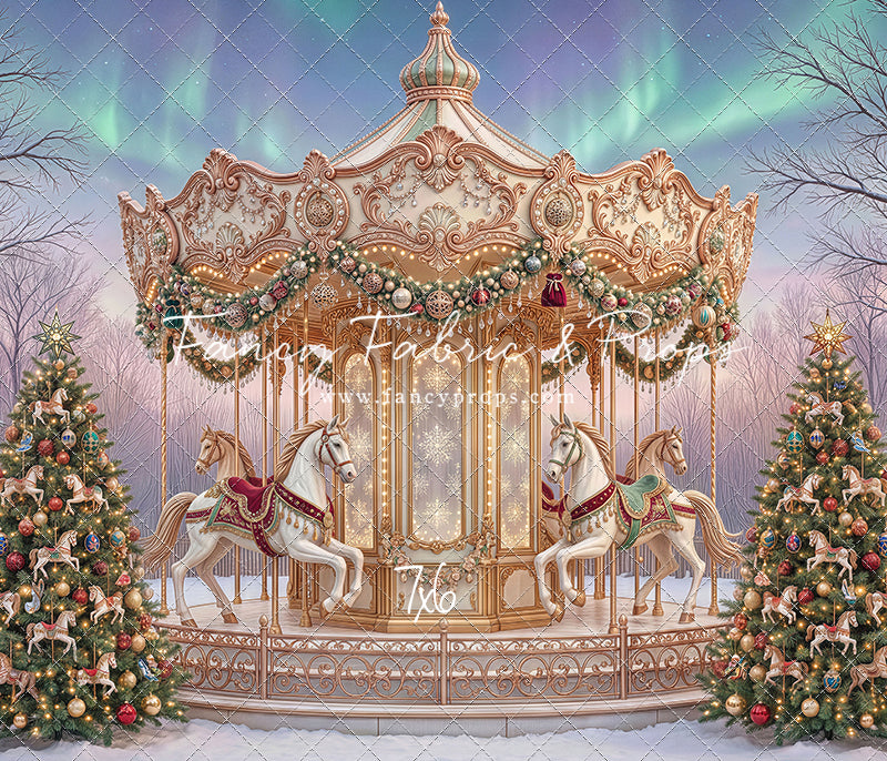 Classic Christmas Carousel - With Sweep Option