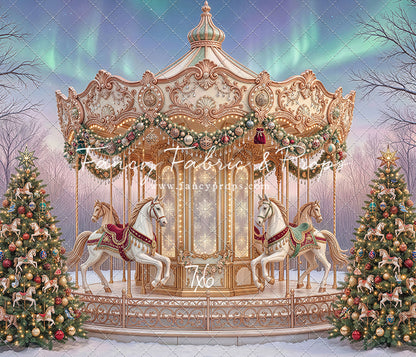 Classic Christmas Carousel - With Sweep Option