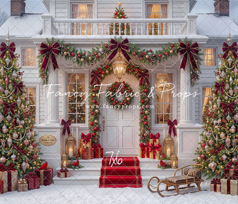 Classic Christmas House - With Sweep Option