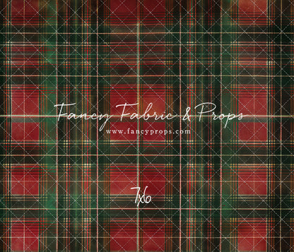 Classic Christmas Plaid - With Sweep Option