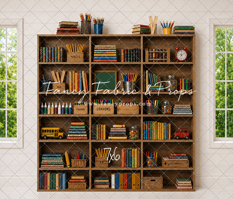 Classic Classroom Bookshelf - With Sweep Option