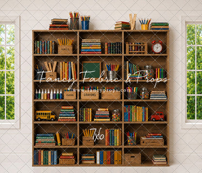Classic Classroom Bookshelf - With Sweep Option