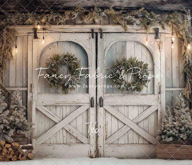 Classic Winter Barn - with Sweep Option