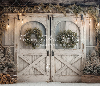 Classic Winter Barn - with Sweep Option