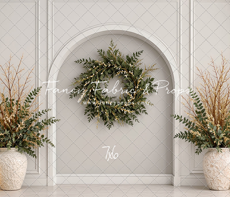 Clean Evergreen Arch - With Sweep Option