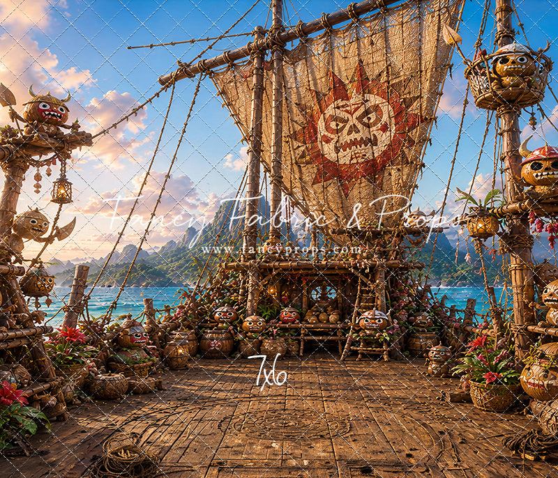 Coconut Pirate Voyage - With Sweep Option