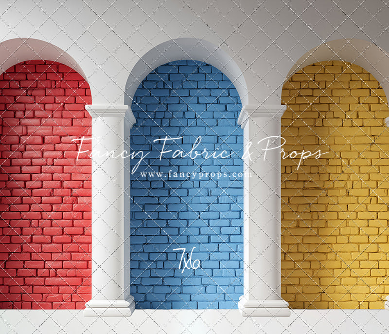 Colorblock Columns - With Sweep Option