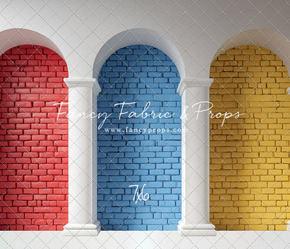 Colorblock Columns - With Sweep Option