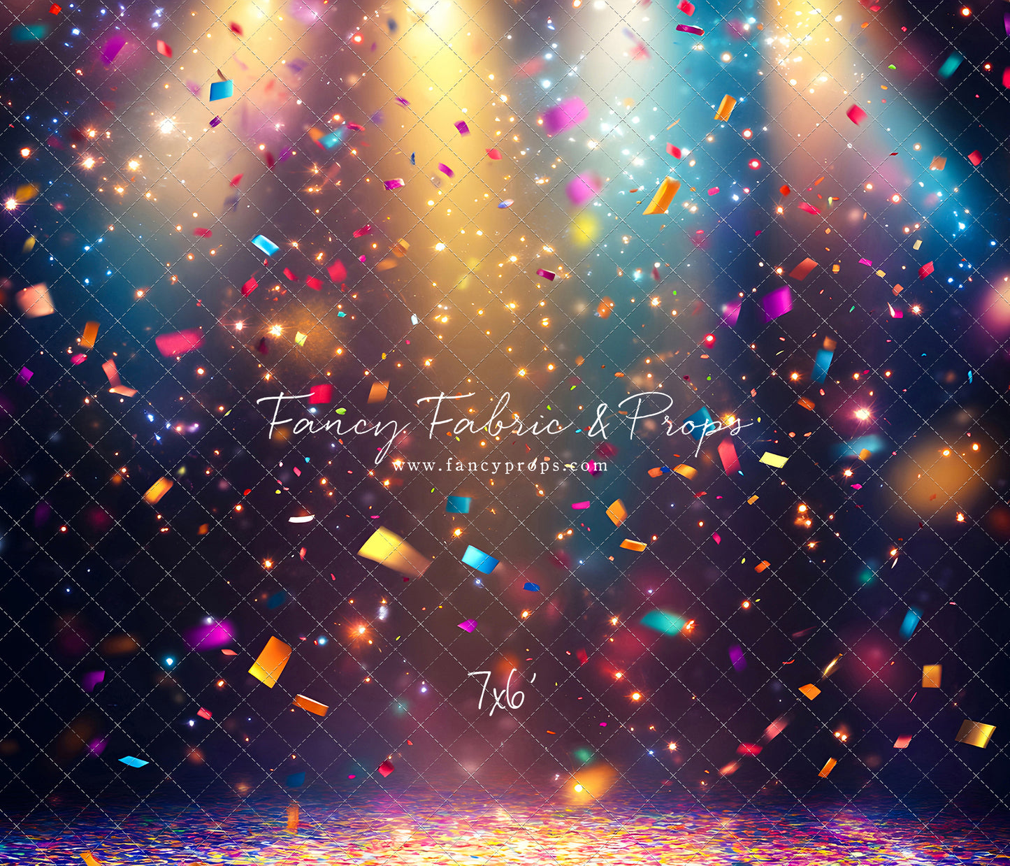 Confetti Crown - With Sweep Option