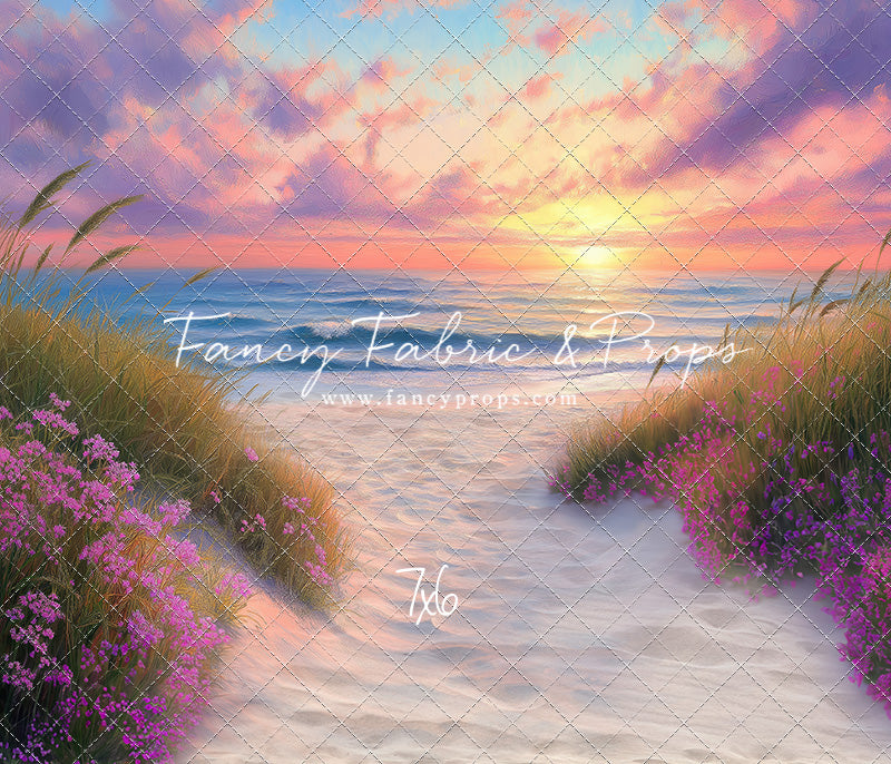 Cotton Candy Coastline - With Sweep Option