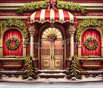 Crimson & Gilt Christmas Emporium - with Sweep Option