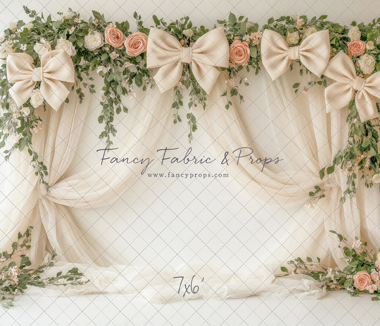 Delicate Bloomscape  - With Sweep Option