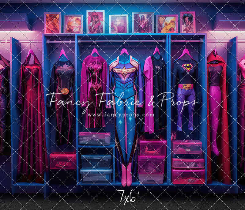 Dress Like A Super Girl- With Sweep Option