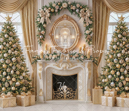 Elegant Ivory Parlor - with Sweep Option