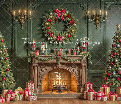 Emerald Christmas Room - with Sweep Option
