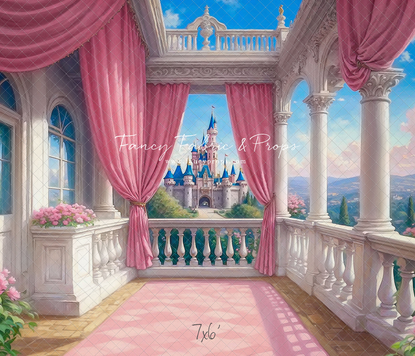 Enchanted Castle Overlook - With Sweep Option