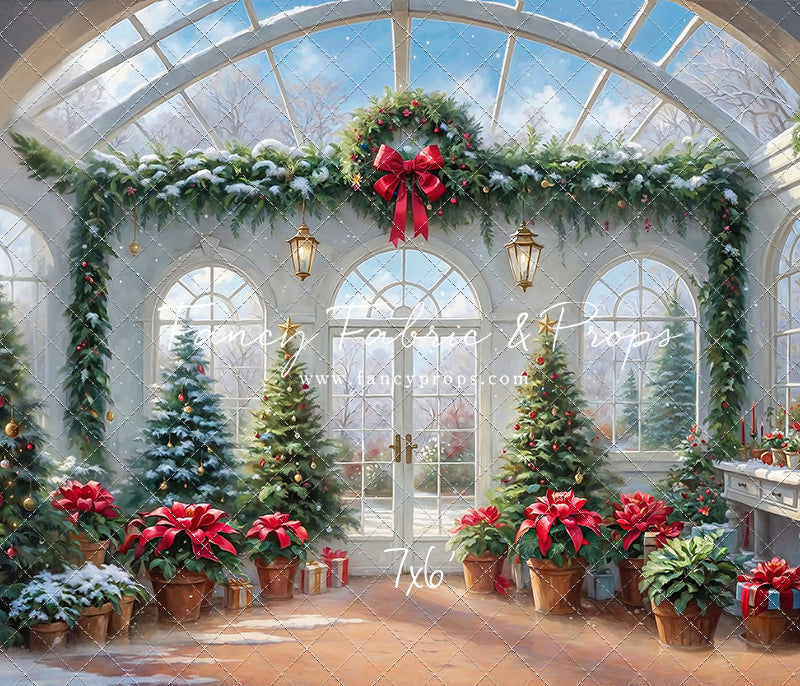Enchanted Winter Conservatory - With Sweep Option