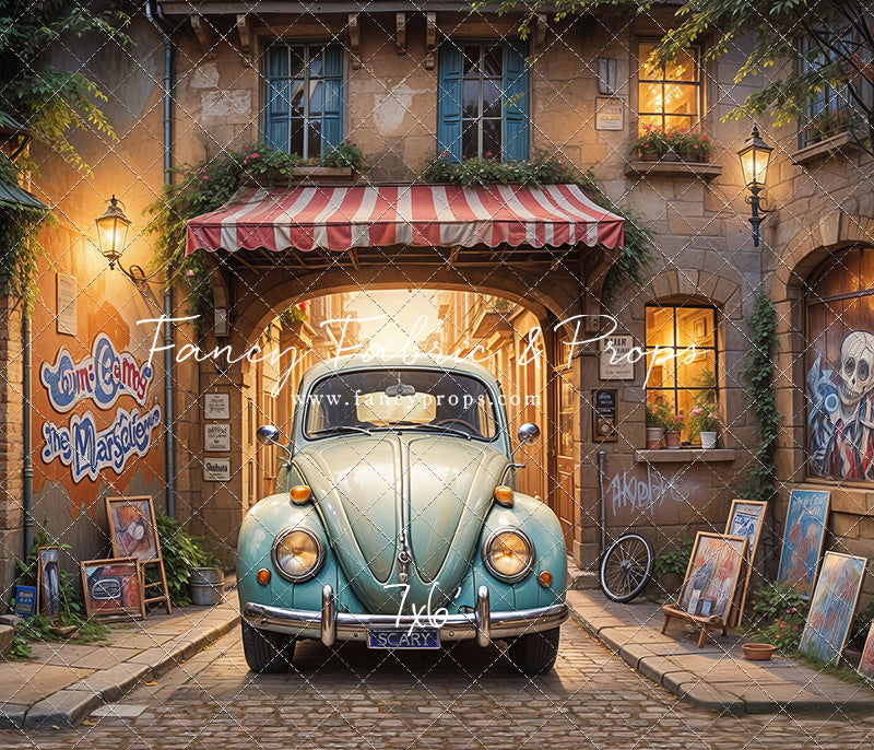 Evening Retro Boulevard - With Sweep Option