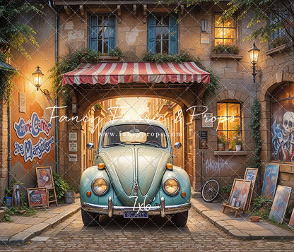 Evening Retro Boulevard - With Sweep Option