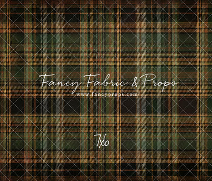 Evergreen Flannel - With Sweep Option