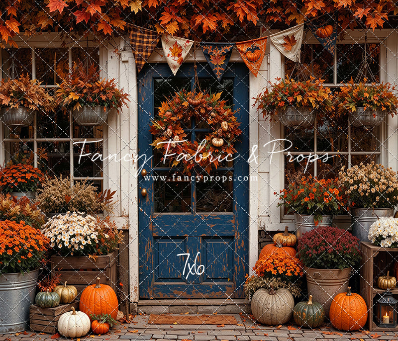 Falling Leaves Flower Shop - With Sweep Option