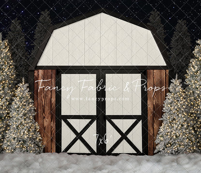 Modern Christmas Barn - No Light