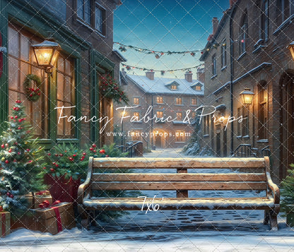 Festive Holiday Avenue - with Sweep Option