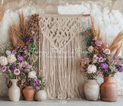 Floral Fringe Haven - With Sweep Option